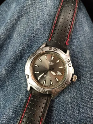 Reloj Casio Cuarzo Hombre Correa Negra