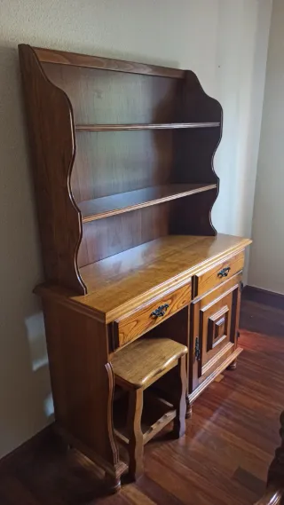 Armario Escritorio tocador madera maciza