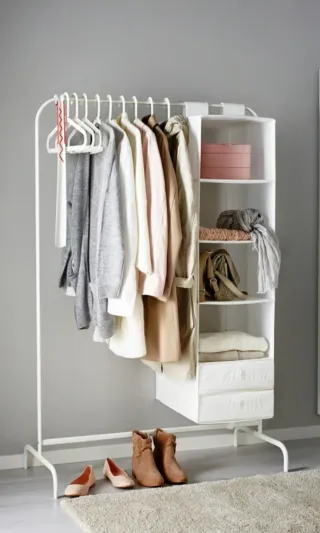 4 Percheros Ikea Mulig Blanco