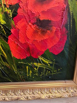 Quadro papaveri rossi