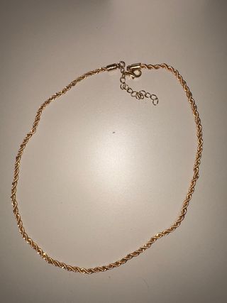 Cadena Cordón Acero Inoxidable Dorado