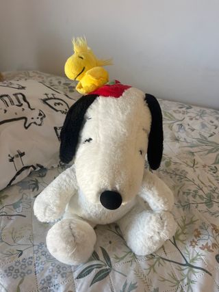 Peluche Snoopy y Woodstock