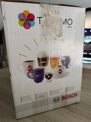 Cafetera Tassimo Bosch Negra