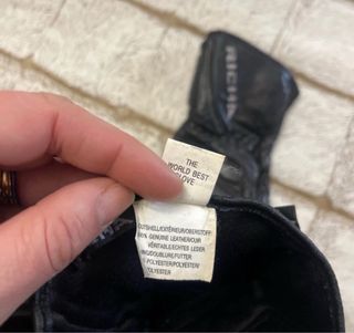 Guantes de piel Richa impermeables mujer talla M