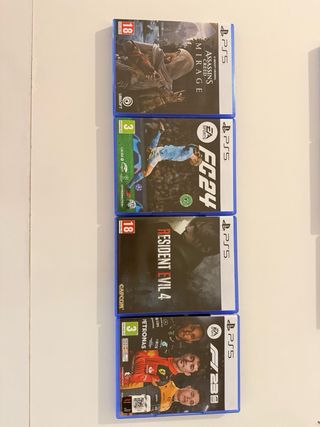 PS5 Juegos: Call of Duty, F1 23, Resident Evil 4,