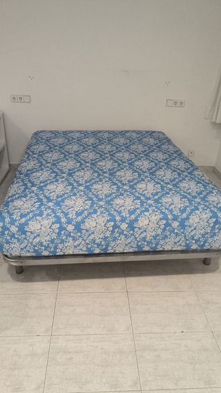 Cama 150cm con somier