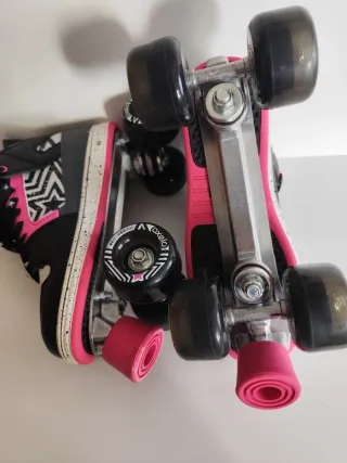 Patines Oxelo Talla 40 + Protecciones y Casco