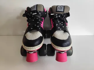 Patines Oxelo Talla 40 + Protecciones y Casco