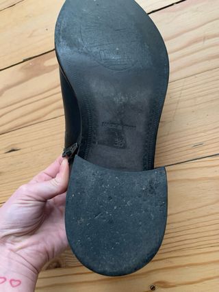 Botines Miista Negros y Plateados