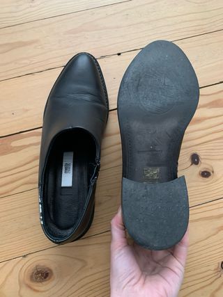 Botines Miista Negros y Plateados