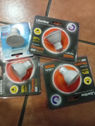 Bombillas LED Dicroicas Libertina 6W GU10