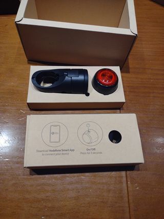 Vodafone Luz Trasera de Bicicleta Inteligente