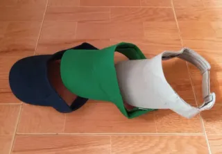 Pack 3 viseras de entretiempo regulables (NUEVAS!)