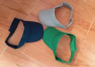 Pack 3 viseras de entretiempo regulables (NUEVAS!)