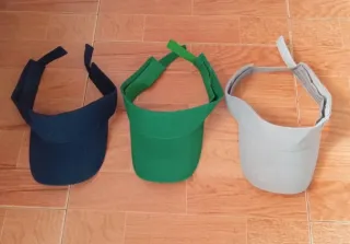 Pack 3 viseras de entretiempo regulables (NUEVAS!)