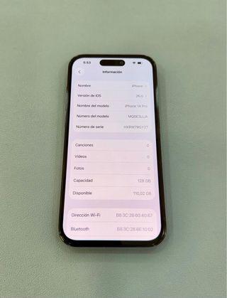 IPHONE 14 PRO 128GB NERO