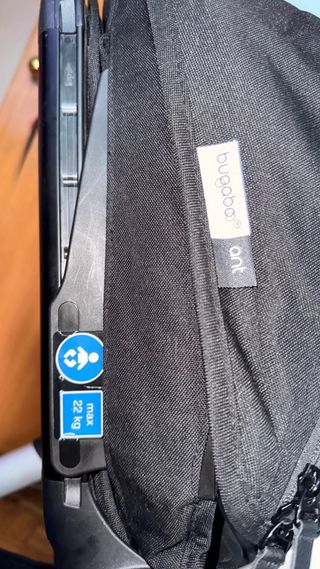 Cochecito Bugaboo Ant negro