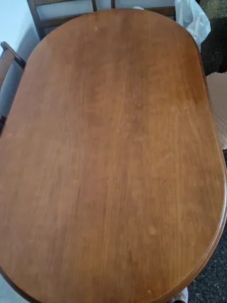 Mesa comedor extensible + 4 sillas