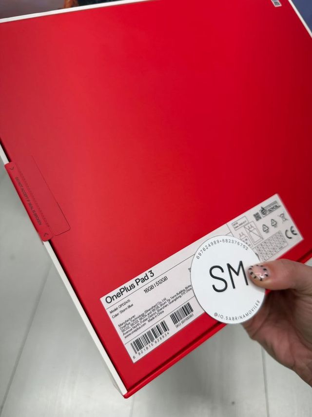 OnePlus Pad 3 512gb PRECINTADO