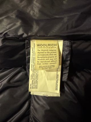 Woolrich Blizzard Jacket blu scura, mai indossata