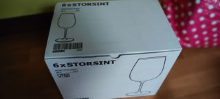 Copas de vino de cristal