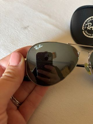 Gafas Ray-Ban Aviador Plata