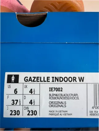 Adidas Gazelle Indoor Bliss Pink/Purple Talla 37