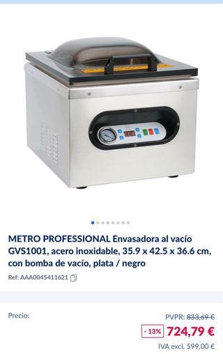 Máquina de vacío profesional