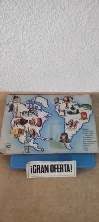 Álbum Cromos MAGA América Habitantes