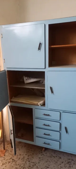 Mueble Armario Cocina Vintage. Años 60-70