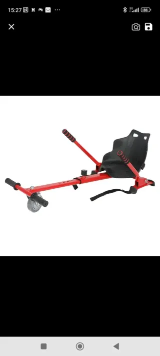 Patinete Eléctrico Rojo