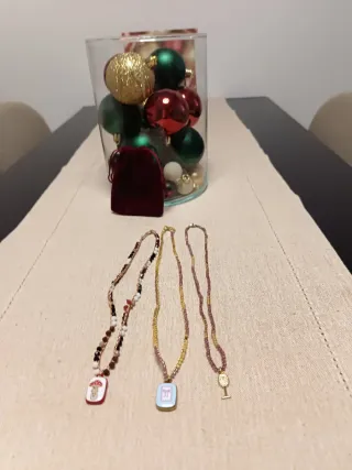 Bisutería hecha a mano con abalorios