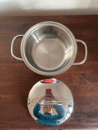 Pentola Barazzoni Acciaio Made in Italy