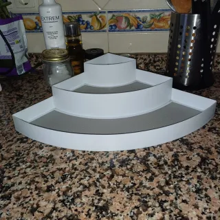 Especiero de esquina 3 niveles