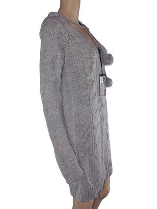 Terranova Abito Donna Grigio M Maglione Lungo Pomp