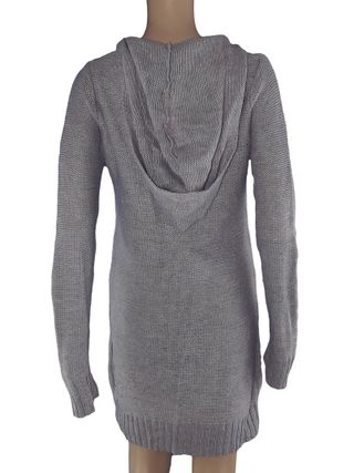 Terranova Abito Donna Grigio M Maglione Lungo Pomp
