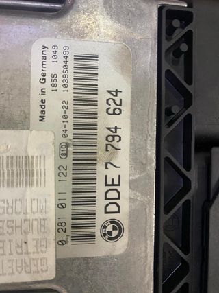 Cableado + EWS BMW 320d 150cv gestión electronica