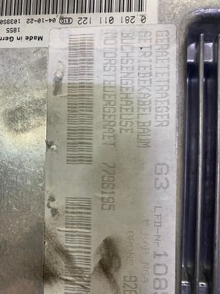 Cableado + EWS BMW 320d 150cv gestión electronica