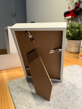 8 uds Marcos de fotos de madera nuevos