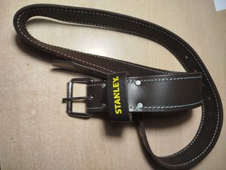 Cinturón de piel Stanley Marrón