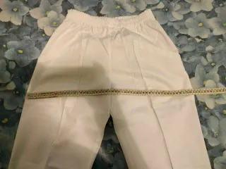 Pantaloni da lavoro bianchi