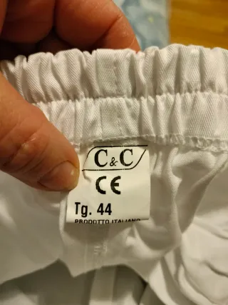 Pantaloni da lavoro bianchi