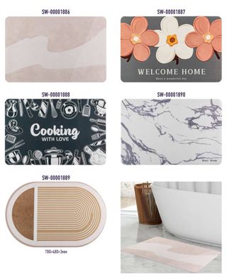 Alfombra Baño Diatomita 60x40cm