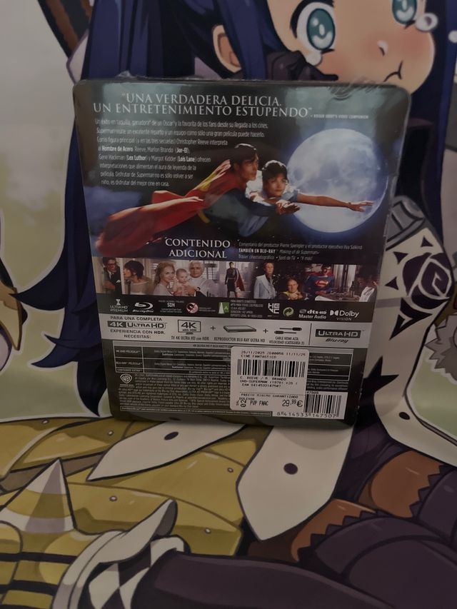 Superman I e II Steelbook 4K UHD Blu-ray
