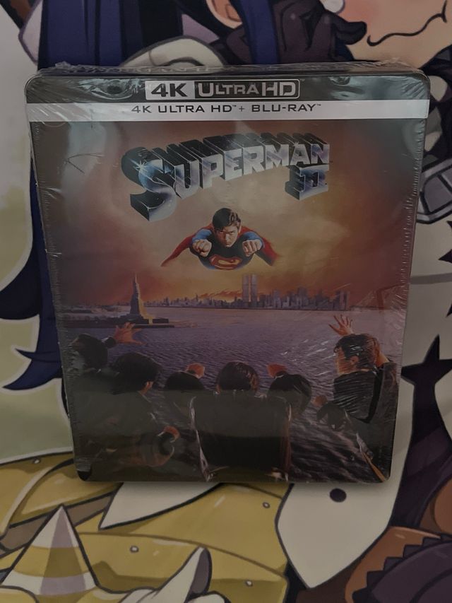 Superman I e II Steelbook 4K UHD Blu-ray