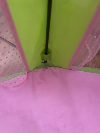 Casita Princesa Infantil Rosa con Cortinas