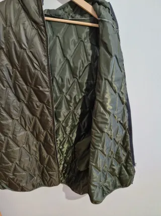 Chaleco acolchado verde