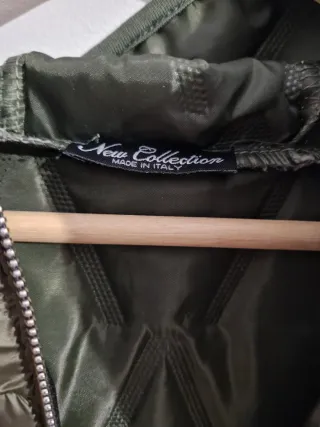 Chaleco acolchado verde