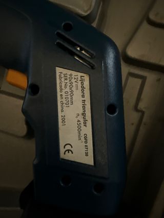 Lijadora triangular 12V