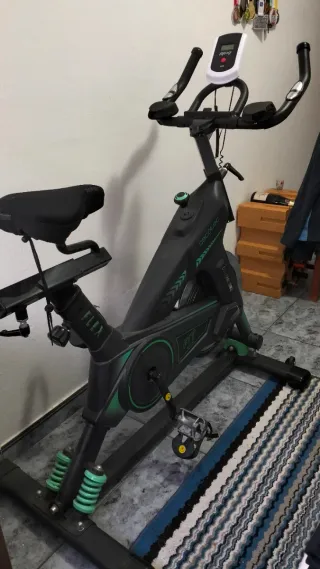 Bicicleta Estática cecotec Negra